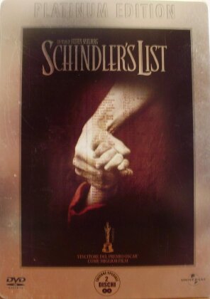 Schindler's List (1993) (s/w, Platinum Edition, Steelbook, 2 DVDs)
