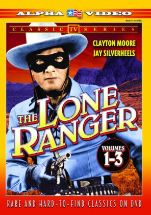 The Lone Ranger - Vol. 1-3 (b/w, 3 DVDs)