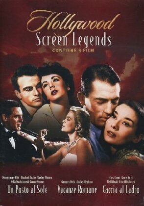 Hollywood Screen Legends - Vacanze Romane / Caccia al ladro / Un posto al... (3 DVDs)