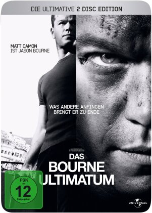Das Bourne Ultimatum (2007) (Steelbook, 2 DVDs)
