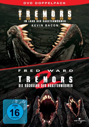 Tremors - Im Land der Raketenwürmer / Tremors 2 - Die Rückkehr der Raketenwürmer (2 DVDs)