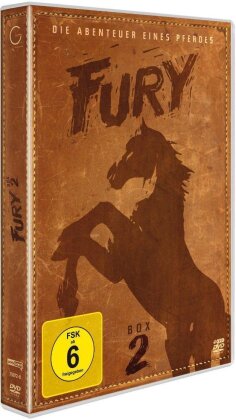 Fury - Staffel 2 - Die Abenteuer eines Pferdes (s/w, 4 DVDs)