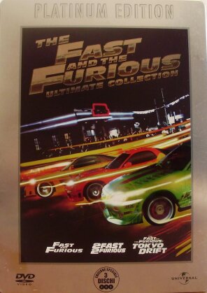 The Fast and The Furious 1-3 (Platinum Edition, Steelbook, 3 DVDs)