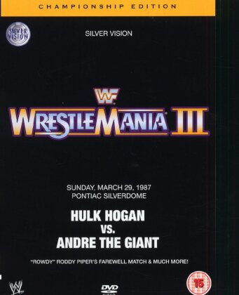WWF: Wrestlemania 3 (Championship Edition, 2 DVDs)