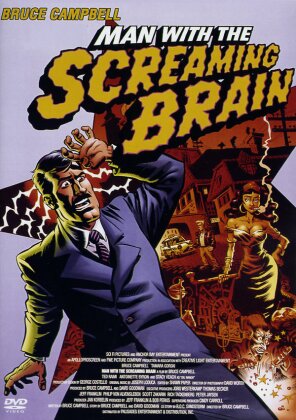 Man with the screaming Brain