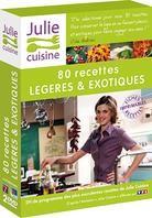 80 recettes légères & exotiques - Julie Cuisine (2 DVD)