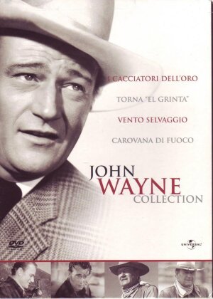 John Wayne Collection - Cacciatori.. / Carovana.. / Torna El.. / Vento... (4 DVDs)