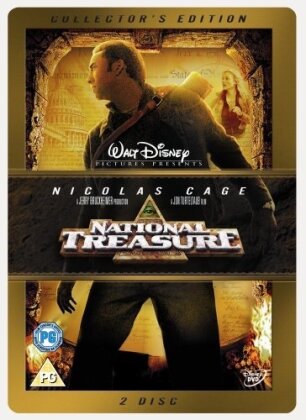 National Treasure (2004) (Collector's Edition, Steelbook, 2 DVDs)