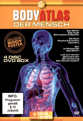 Bodyatlas - Der Mensch (4 DVDs)