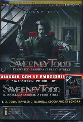 Sweeney Todd (2007) + Guida National Geographic Londra (2007) (DVD + Buch)