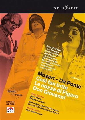 Netherlands Chamber Orchestra & Ingo Metzmacher - Mozart - Da Ponte Operas - Così fan tutte / Don Giovanni / Le nozze di Figaro (Opus Arte, 4 DVDs)