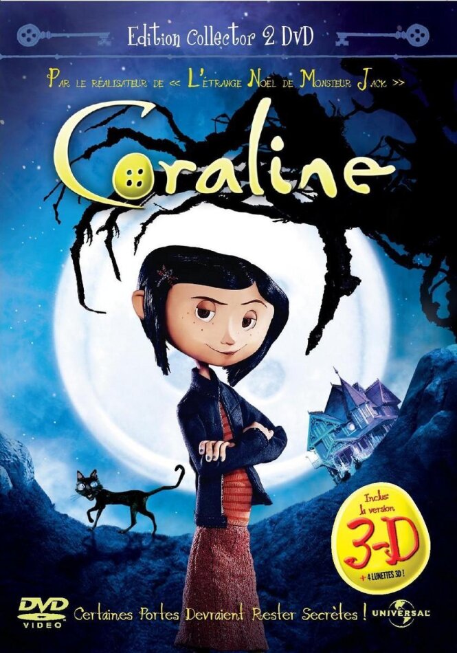 Coraline - (3-D & 2-D / Edition Collector 2 DVD) (2009)