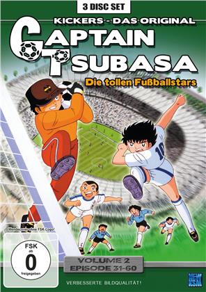 Captain Tsubasa - Die tollen Fussballstars - Vol. 2 / Episoden 31-60 (3 DVDs)
