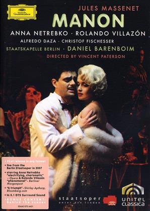 Staatskapelle Berlin, Daniel Barenboim & Anna Netrebko - Massenet - Manon (Deutsche Grammophon, Unitel Classica, 2 DVDs)