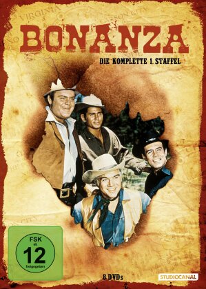 Bonanza - Staffel 1 (New Edition, 8 DVDs)