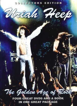 Uriah Heep - Golden Age of Rock (4 DVDs + Book)