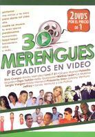 Various Artists - 30 Merengues Pegaditos (2 DVDs)