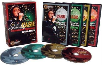 Johnny Cash - Christmas Special 1976-1979 (Box, 4 DVDs)