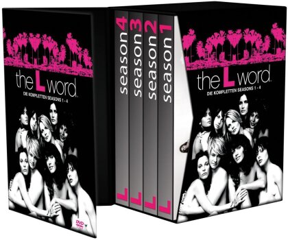 The L-Word - Staffel 1-4 (Coffret, Édition Limitée, 16 DVD)