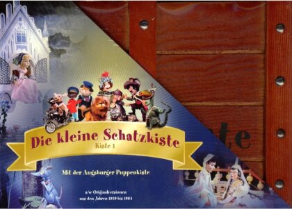 Augsburger Puppenkiste - Die kleine Schatzkiste 1 (Holzbox, 5 DVDs)