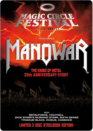 Manowar - Magic Circle Festival Vol. 2 (Steelbook, 2 DVD)