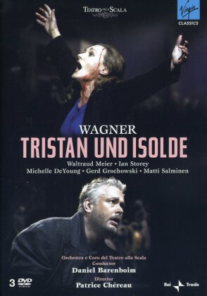 Orchestra of the Teatro alla Scala, Daniel Barenboim & Waltraud Meier - Wagner - Tristan und Isolde (Erato, 3 DVDs)