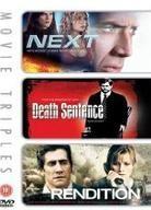 Next/Death Sentence/Rendition (3 DVDs)