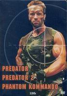 Battle Pack (Steelbook) - Predator 1/2 & Phantom Kommando (Steelbook, 3 DVDs)