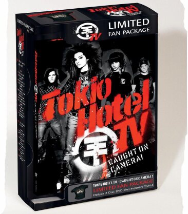 Tokio Hotel - Caught On Camera! (Deluxe Version + T-Shirt L)
