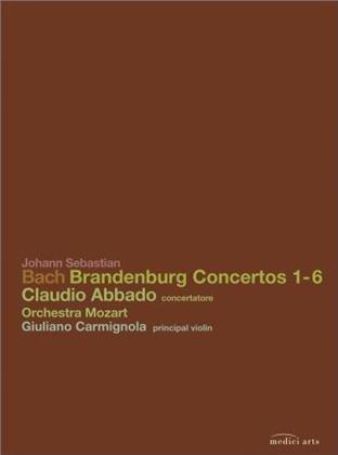 Mozart Orchestra, Claudio Abbado & Giuliano Carmignola - Bach - Brandenburg Concertos Nos. 1-6 (Medici Arts)