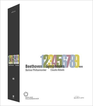 Berliner Philharmoniker & Claudio Abbado - Beethoven - Symphonies Nos. 1-9 (Euro Arts, 4 DVDs)