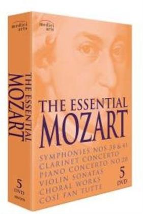 Various Artists - The Essential Mozart (Medici Arts, Box, 5 DVDs)