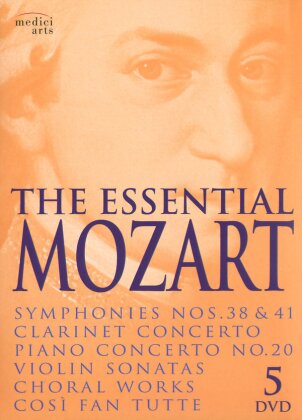 Various Artists - The Essential Mozart (Medici Arts, Box, 5 DVDs)