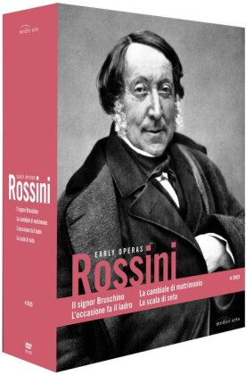 Radio-Sinfonieorchester Stuttgart, … - Rossini - Early Operas (Medici Arts, 4 DVDs)