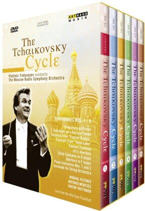 Moscow Radio Symphony Orchestra & Vladimir Fedosseyev - Tchaikovsky Cycle Volume I-VI (Arthaus Musik, 6 DVDs)