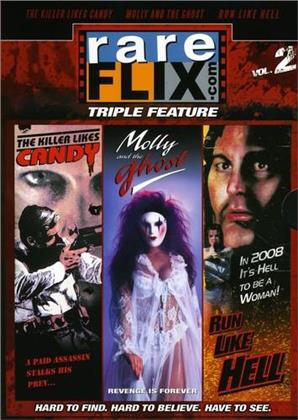 Rareflix Triple Feature - Vol. 2: Killer Likes Candy / Molly and the Ghost / Run Like (3 DVD)