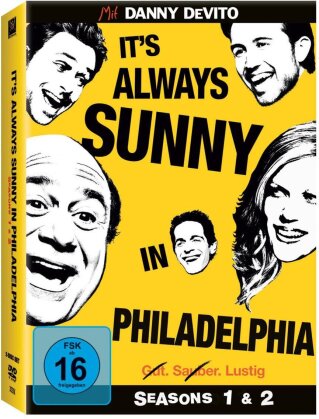 It's Always Sunny in Philadelphia - Staffel 1 & 2 (3 DVDs)