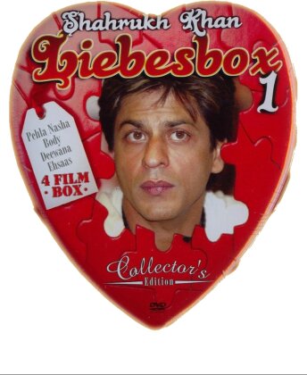 Shahrukh Khan Liebes Box 1 (Édition Collector, Steelbook, 4 DVD)