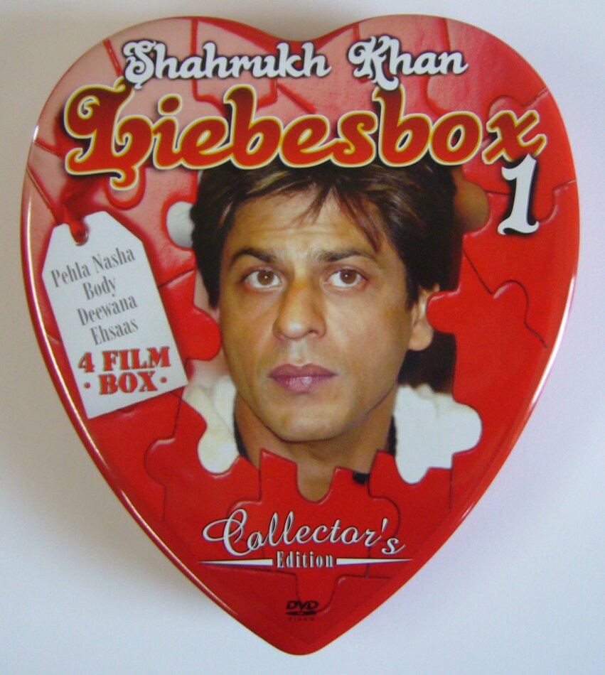 Shahrukh Khan Liebes Box 1 (Collector's Edition, Steelbook, 4 DVDs)