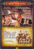 Invasion of Johnson County / The Outlaw Trail - (Tin Case 2 DVD)