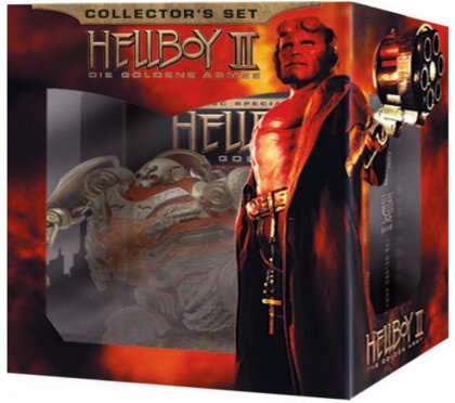 Hellboy 2 - Die goldene Armee (2008) (con Figurina, Steelbook, 2 DVD)