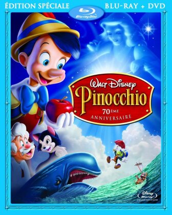 Pinocchio (1940) (70th Anniversary Edition, Blu-ray + DVD)