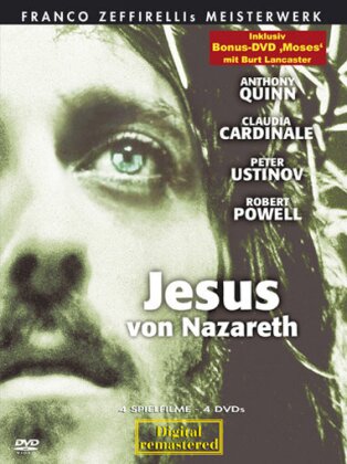 Jesus von Nazareth - (Sonderedition mit Moses 5 DVDs) (1977)