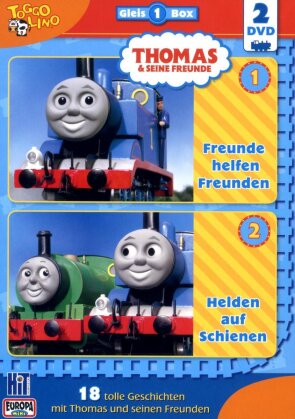 Thomas & seine Freunde - Freunde helfen Freunden / Helden auf Schienen (Gleis 1 Box, 2 DVDs)