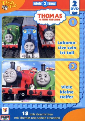 Thomas & seine Freunde - Lokomotive sein ist toll / Viele kleine Helfer (Gleis 2 Box, 2 DVDs)