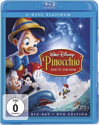 Pinocchio - (Platinum Edition zum 70. Jubiläum 2 Discs + DVD) (1940)