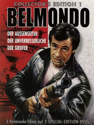 Belmondo - Der Aussenseiter / Der Unverbesserliche / Der Greifer (Collector's Edition, 3 DVDs)
