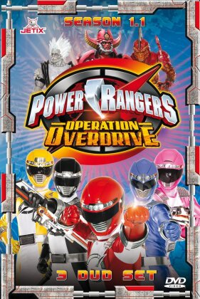 Power Rangers: Operation Overdrive - Staffel 15 - Staffel 1.1 (Steelbook, 3 DVD)
