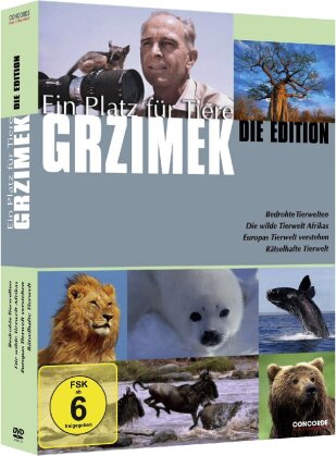 Grzimek - Ein Platz für Tiere (Die Edition, 4 DVD)
