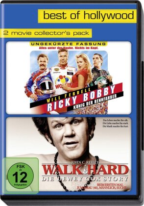 Ricky Bobby - König der Rennfahrer / Walk Hard - Die Dewey Cox Story - Best of Hollywood 60 (2 Movie Collector's Pack)